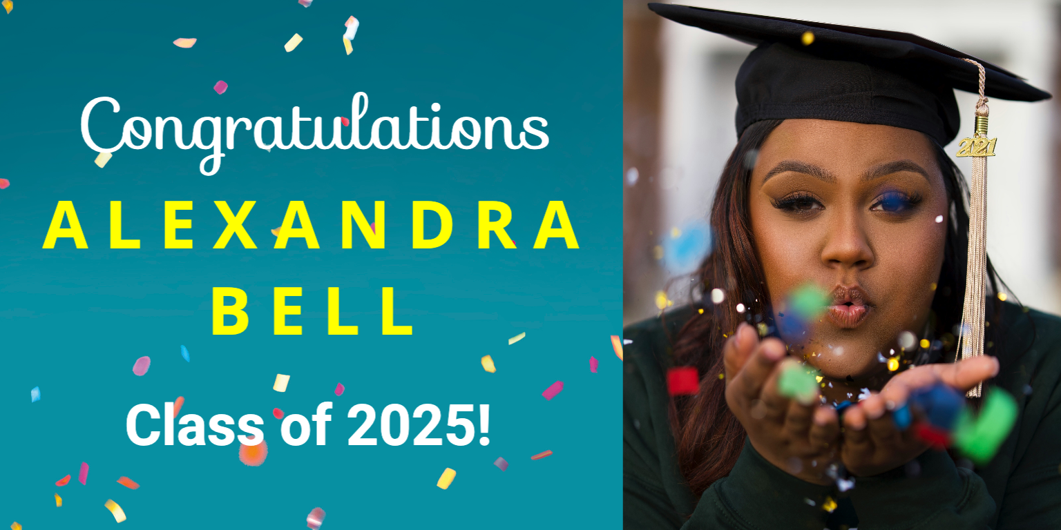 Graduation Banner Confetti