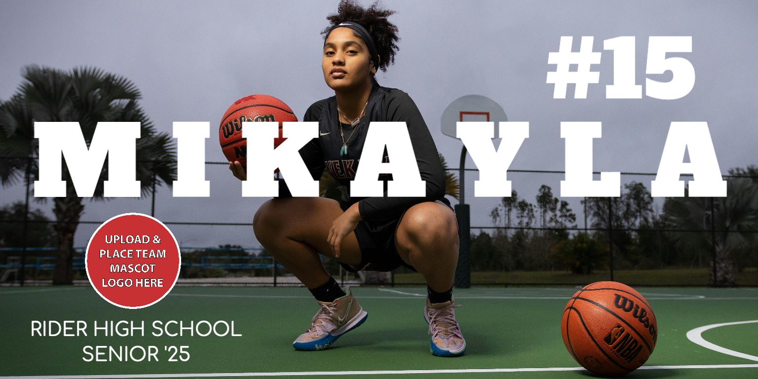 Basketball or Generic Athlete Banner