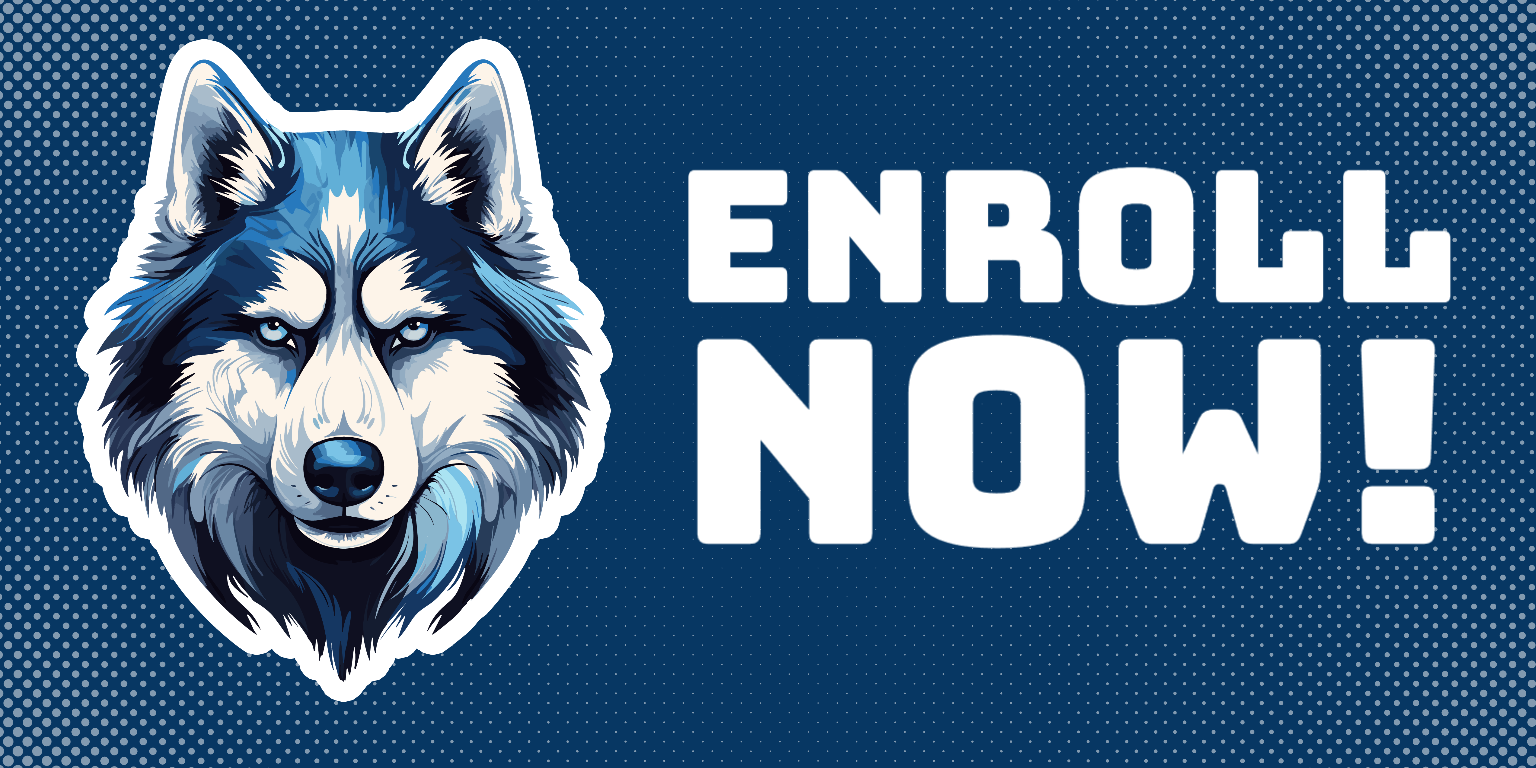 Enroll Now! Upload your mascot file, change to your school colors