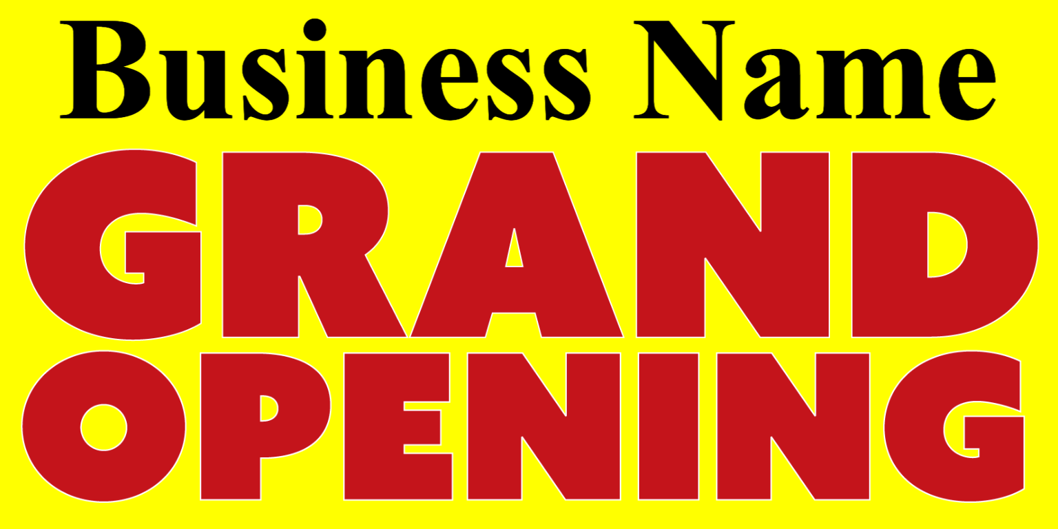 Grand Opening Red